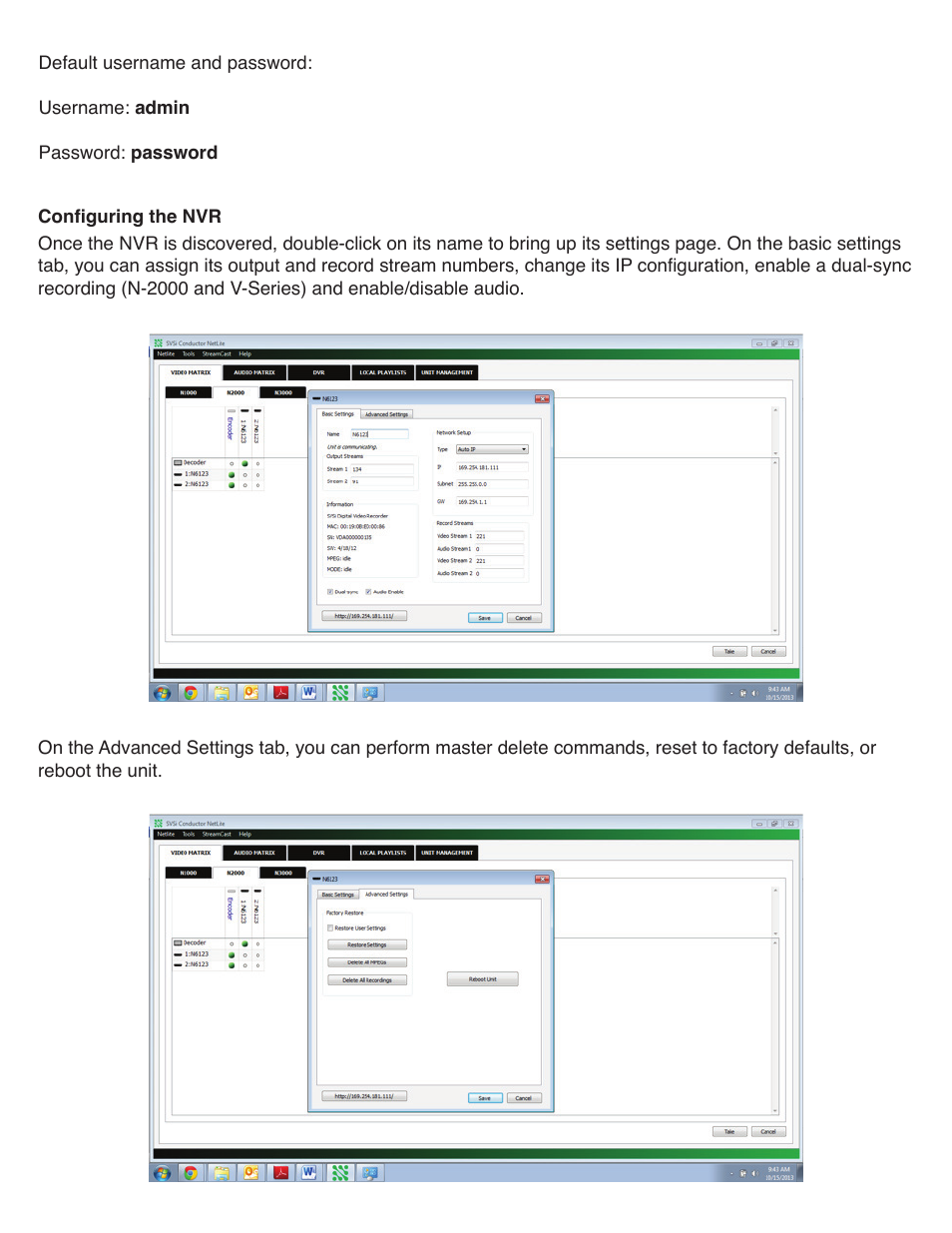 SVSi N6123 User Manual | Page 3 / 7