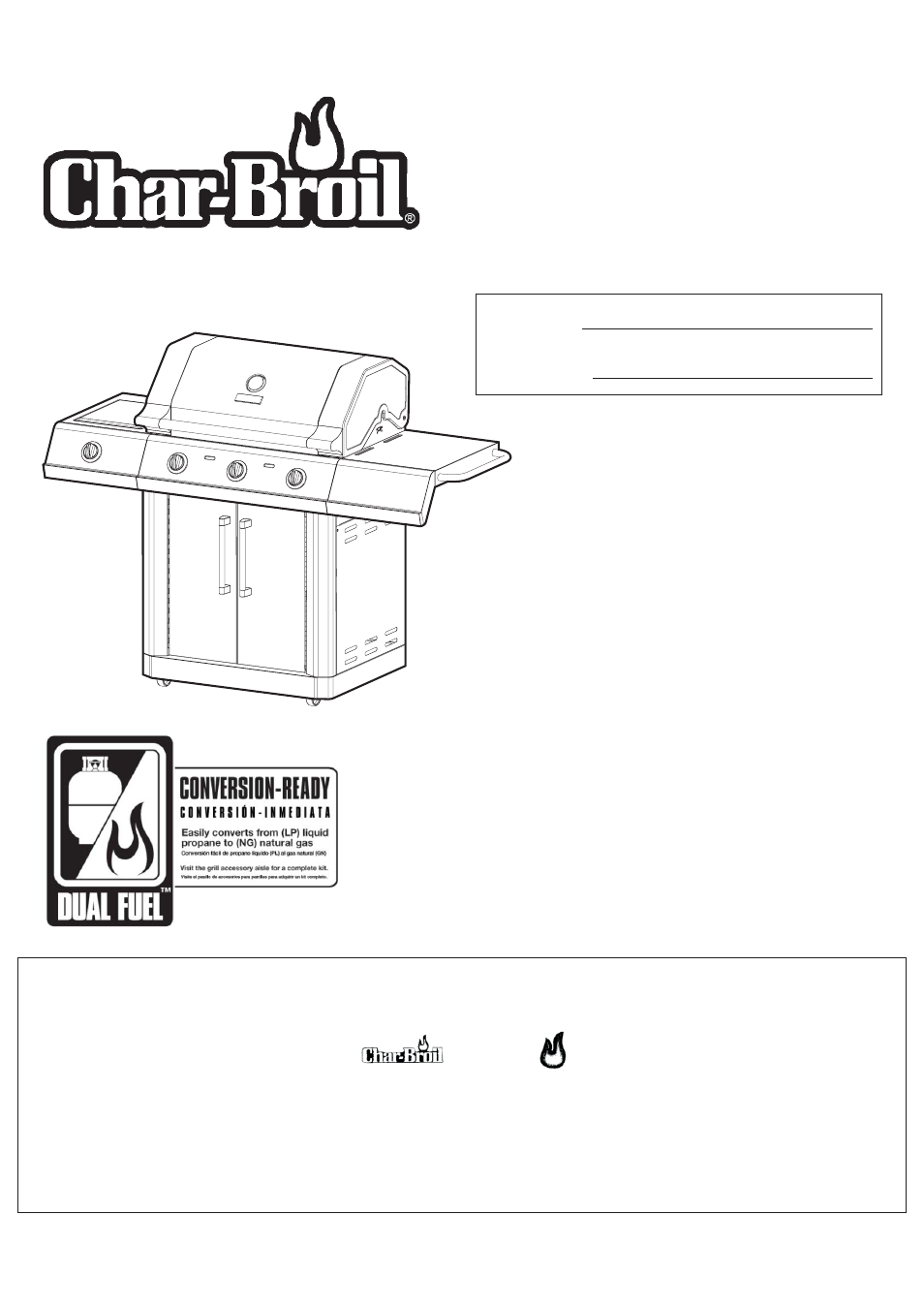 Char-Broil 463272509 User Manual | 28 pages