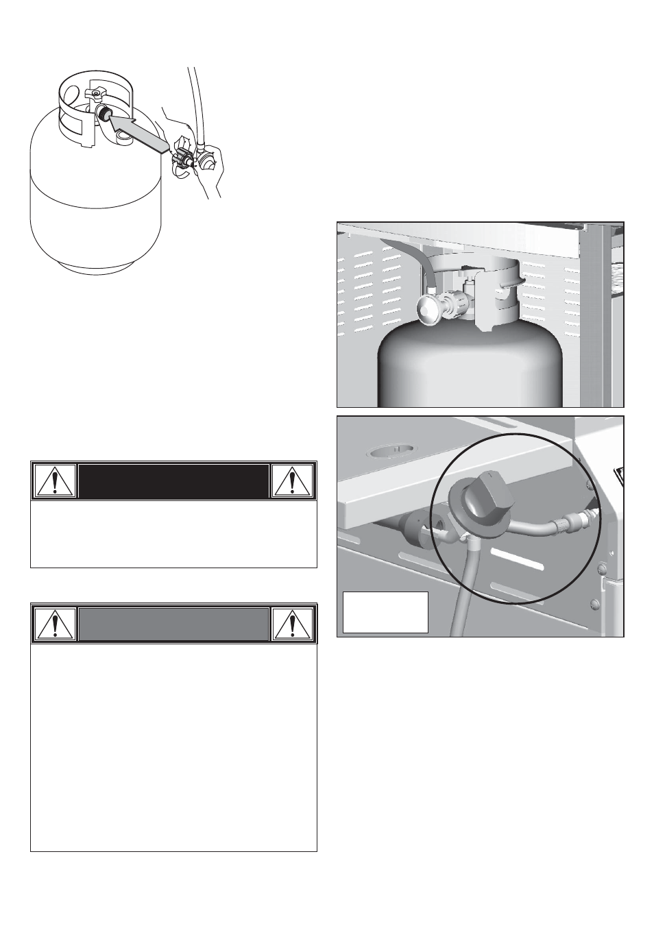 Danger, Warning | Char-Broil 463272509 User Manual | Page 6 / 28
