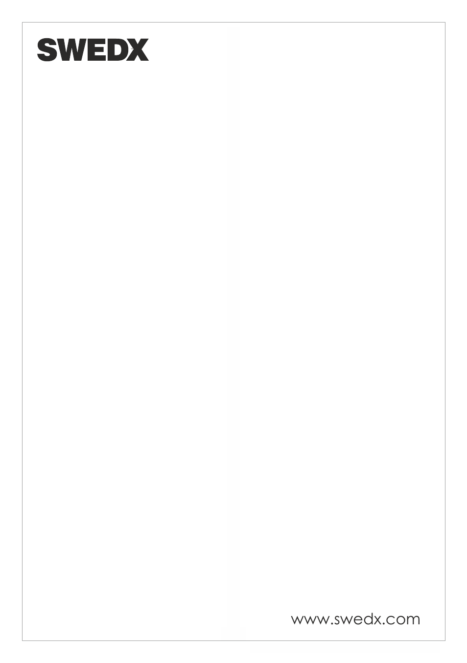 SWEDX Blade User Manual | Page 23 / 23