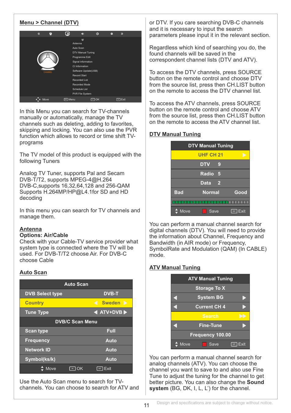 SWEDX SS-XX-K15 User Manual | Page 11 / 25