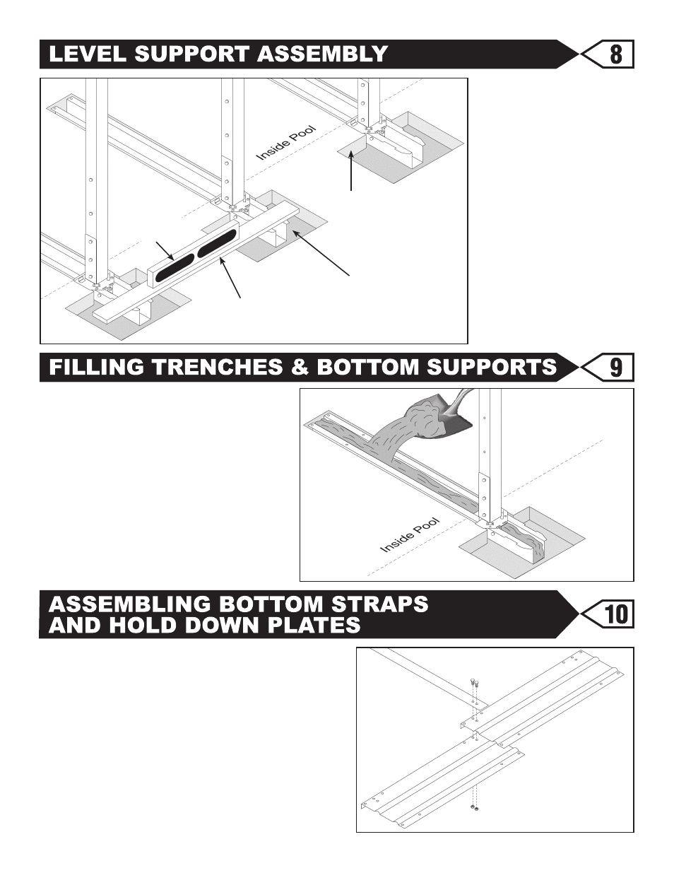 Swim'n Play Slim Style Oval Pool User Manual | Page 14 / 33