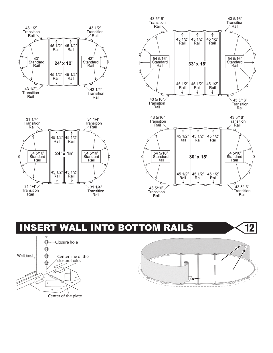 Swim'n Play Slim Style Oval Pool User Manual | Page 17 / 33