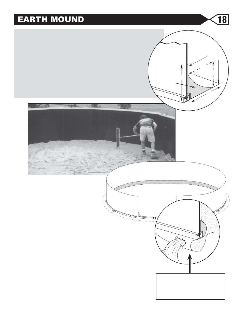 Danger | Swim'n Play Slim Style Oval Pool User Manual | Page 21 / 33