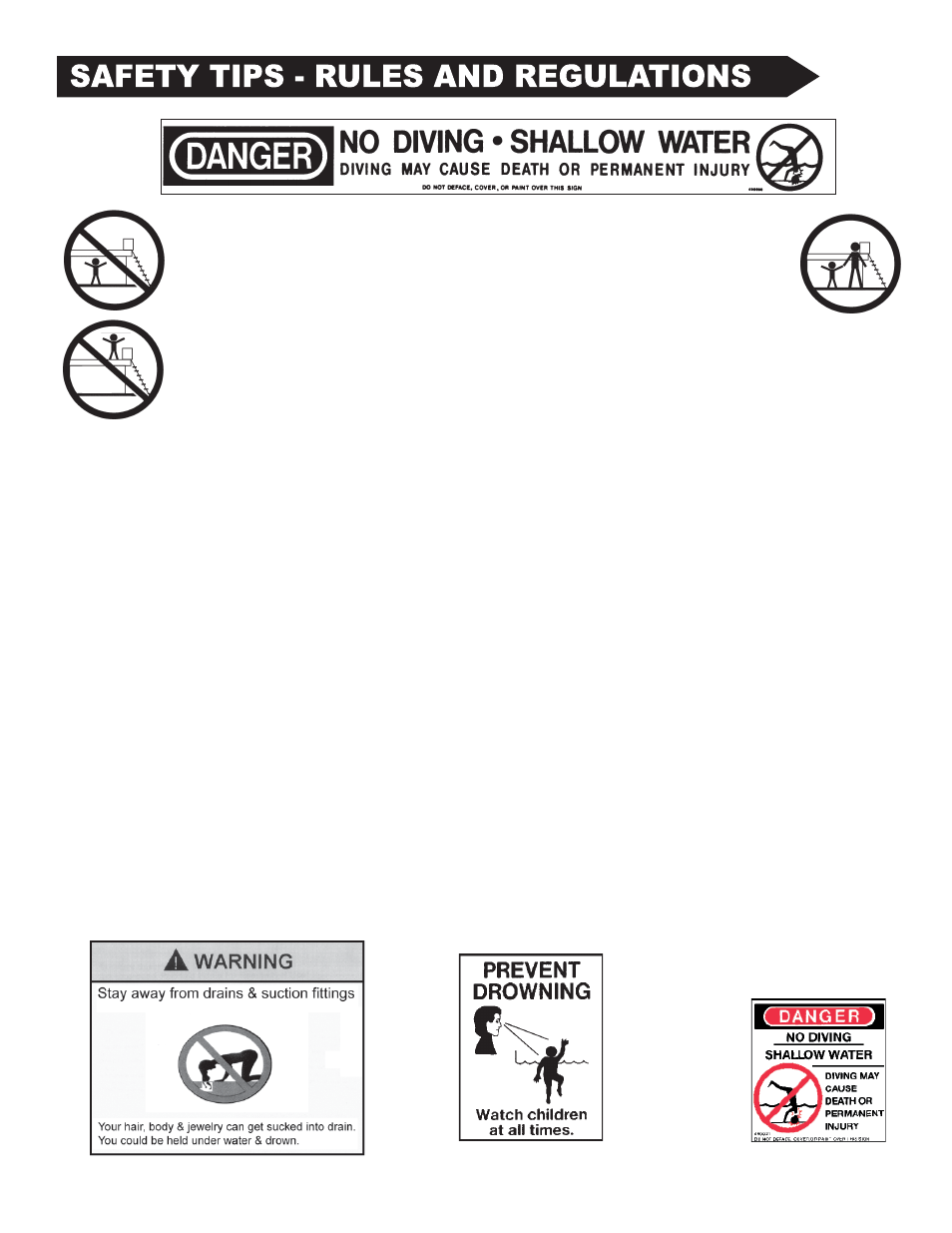 Swim'n Play Slim Style Oval Pool User Manual | Page 3 / 33