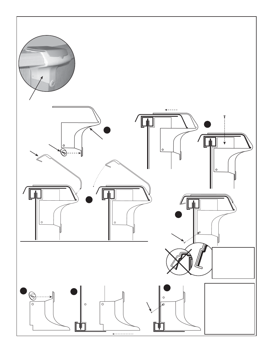 Wrap around pedestal, 7