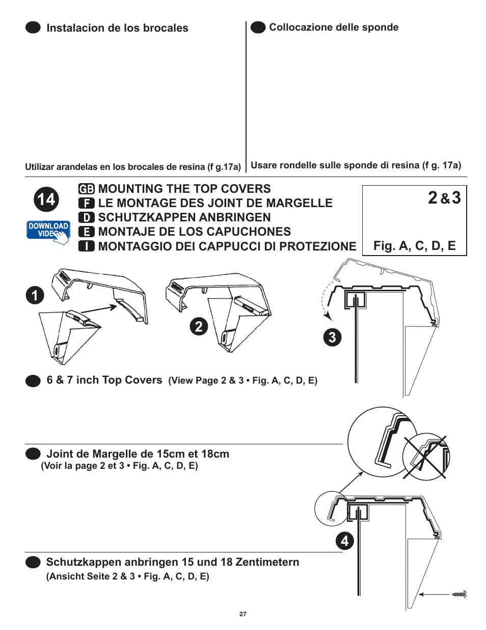 Swim'n Play International Round Pool User Manual | Page 27 / 36