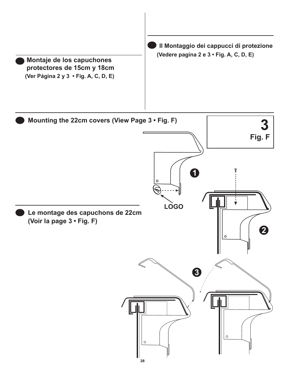 Fig. f | Swim'n Play International Round Pool User Manual | Page 28 / 36