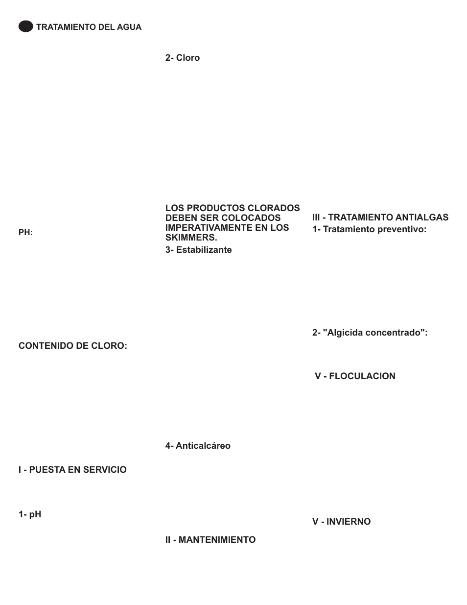 Swim'n Play International Round Pool User Manual | Page 34 / 36