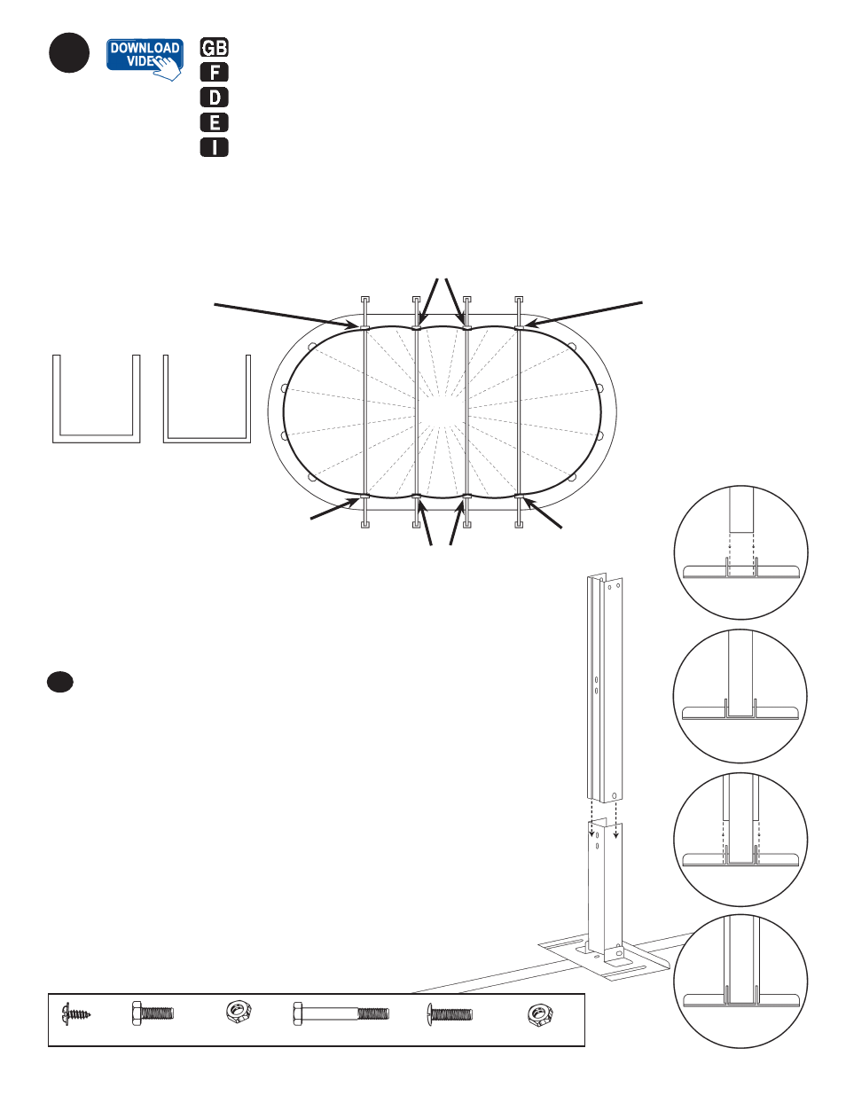 Swim'n Play International Oval Pool User Manual | Page 25 / 48