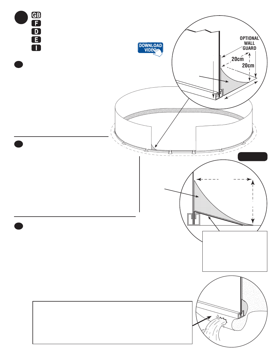 Swim'n Play International Oval Pool User Manual | Page 32 / 48