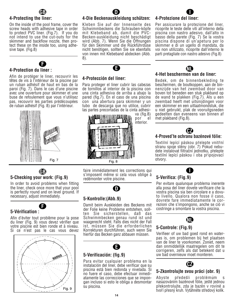 Swim'n Play International Concord Round User Manual | Page 15 / 28