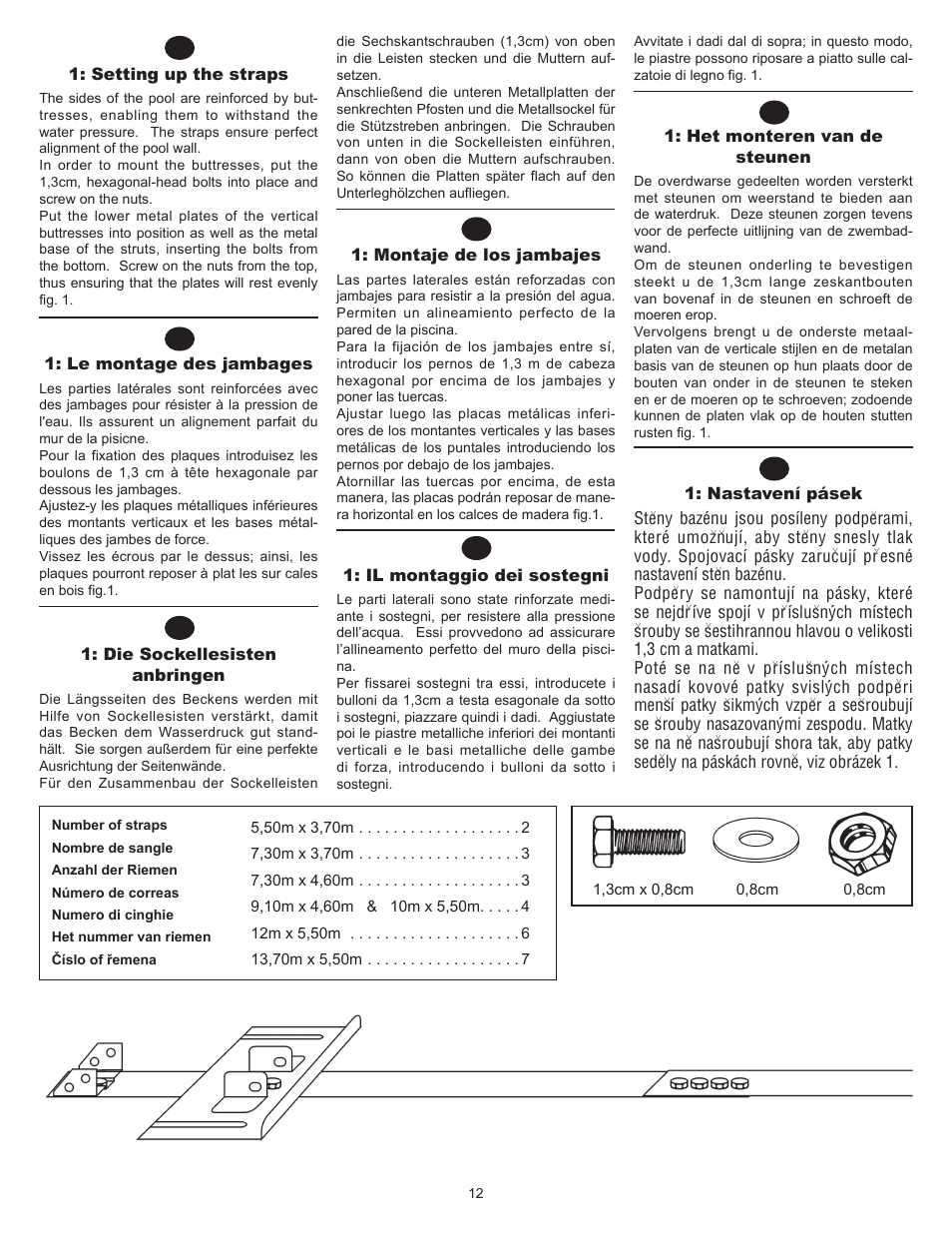 Swim'n Play International Concord Oval User Manual | Page 12 / 36