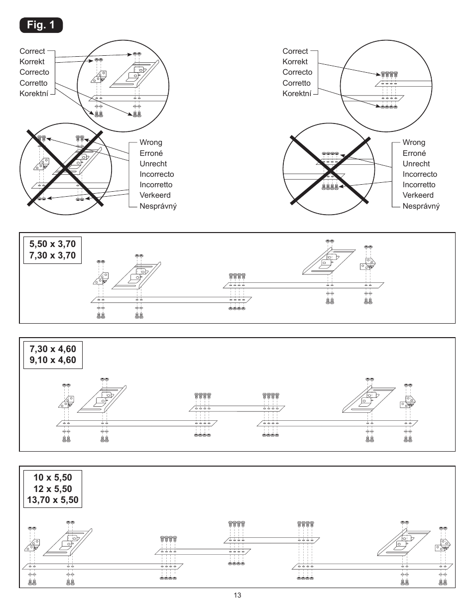 Fig. 1 | Swim'n Play International Concord Oval User Manual | Page 13 / 36