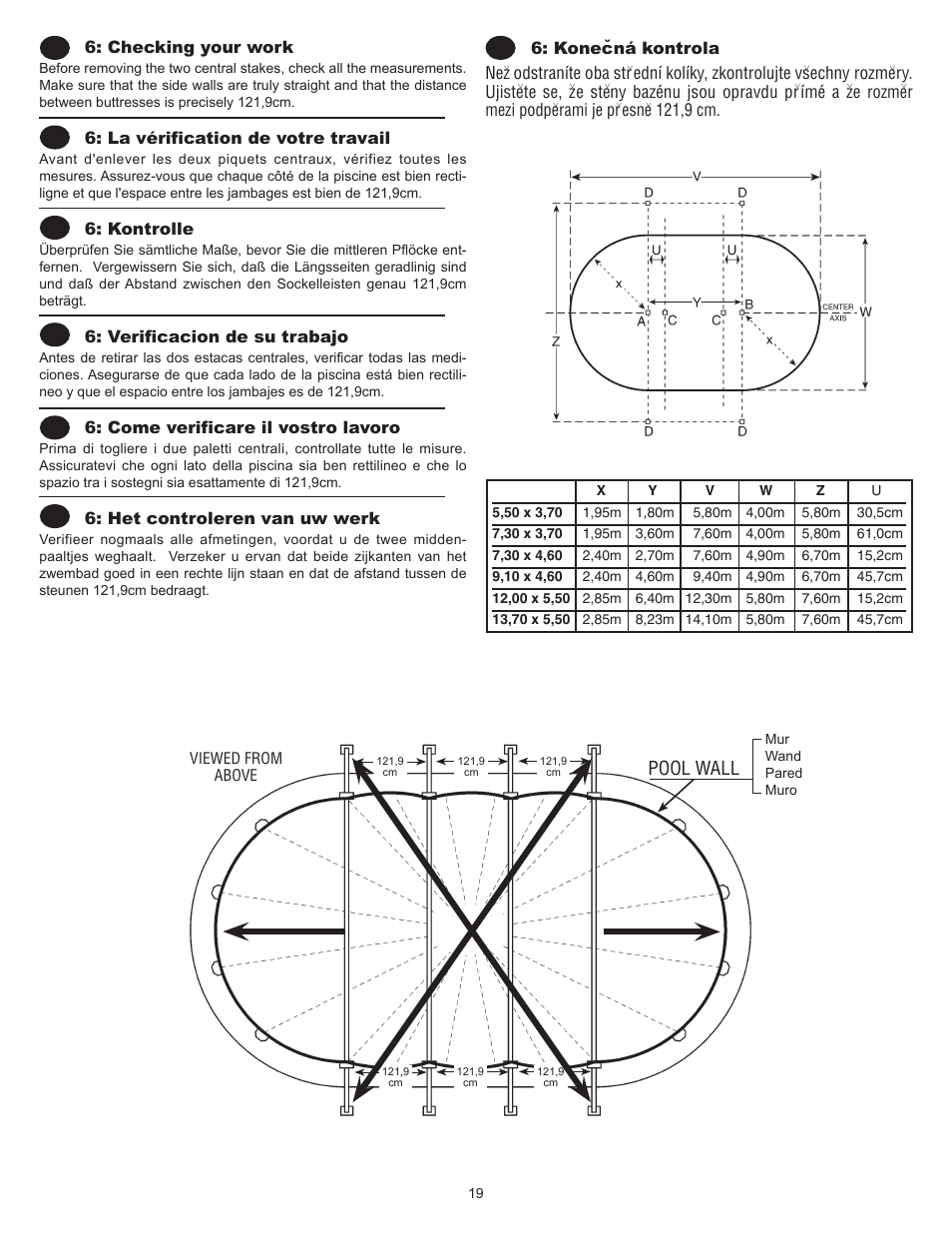 Swim'n Play International Concord Oval User Manual | Page 19 / 36