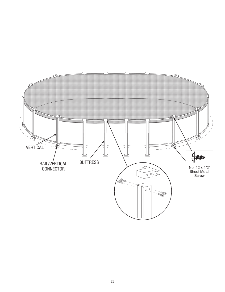 Swim'n Play International Concord Oval User Manual | Page 28 / 36