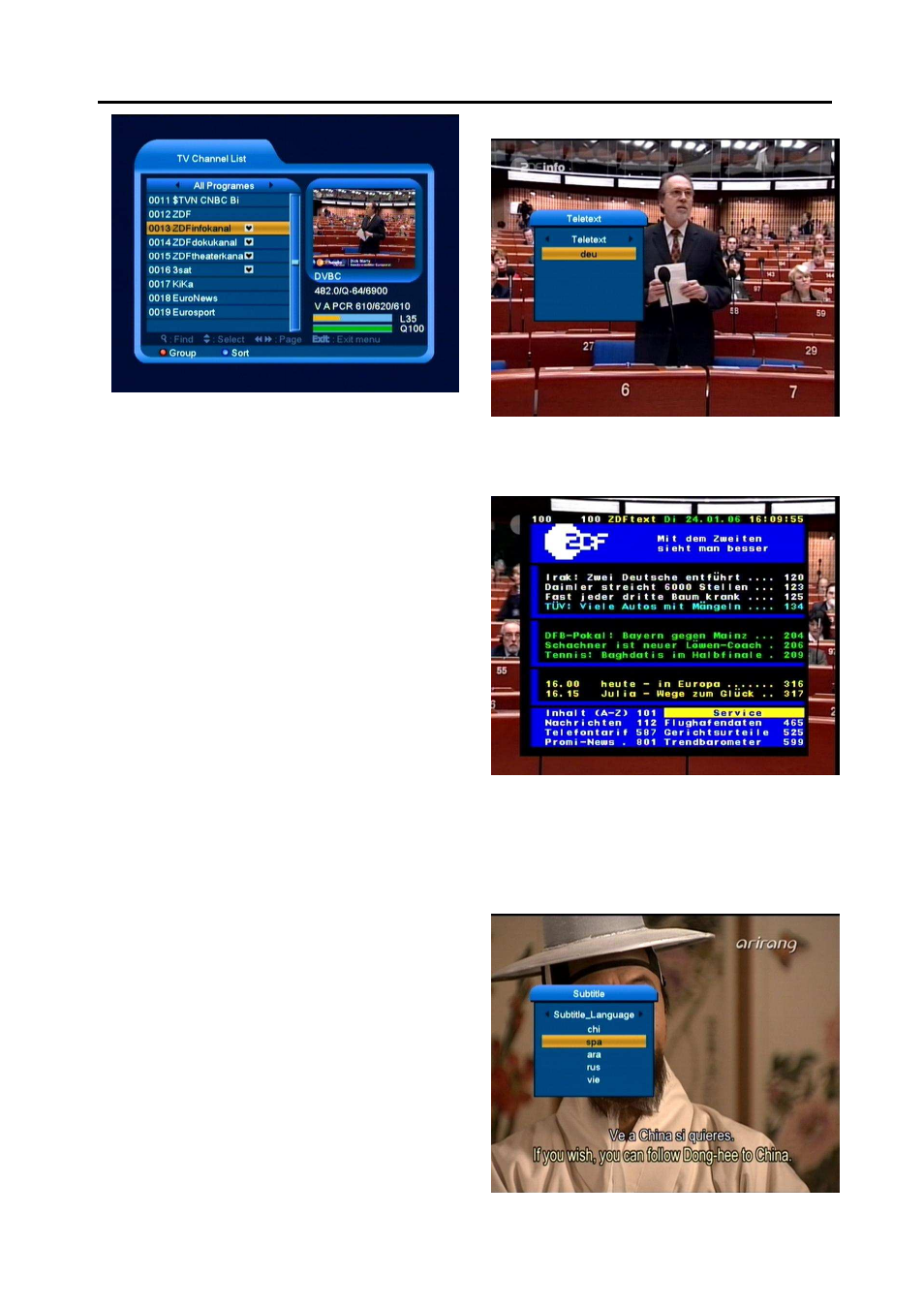 Basic operations, 15 sleep, 16 page up/page down | 17 text, 18 subtitle | Synaps CSD-300 User Manual | Page 11 / 29