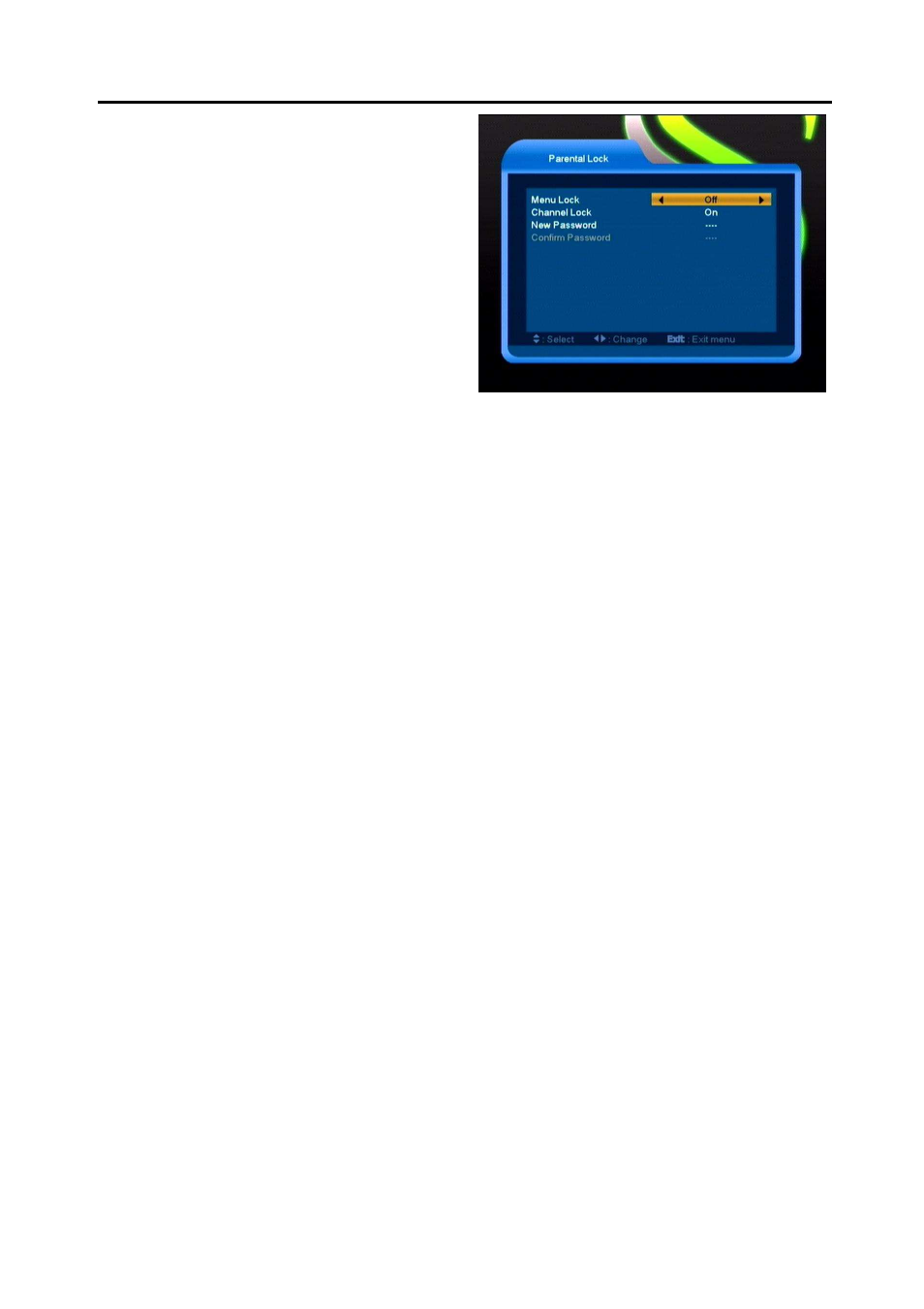 New features, 8 parental lock | Synaps CSD-300 User Manual | Page 24 / 29