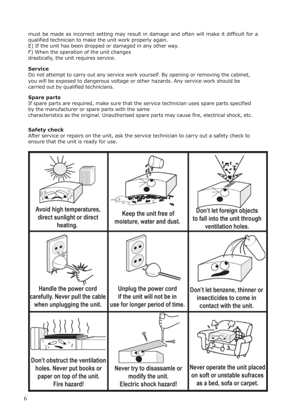 System Fidelity ST-370 User Manual | Page 6 / 16