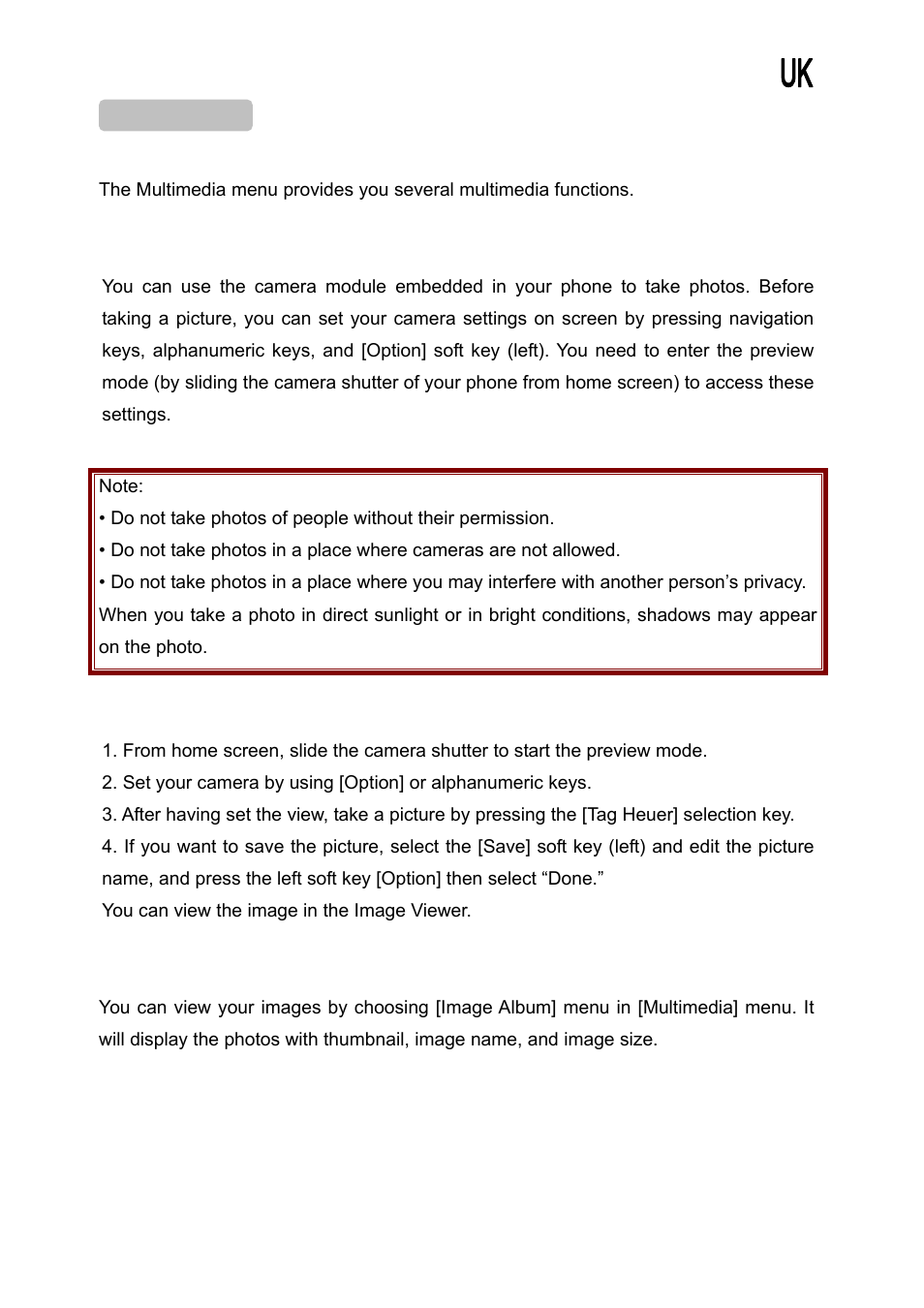 TAG Heuer MERIDIIST User Manual | Page 37 / 49