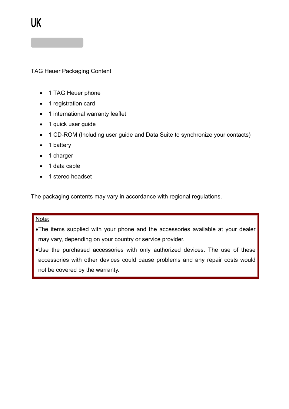 TAG Heuer MERIDIIST User Manual | Page 4 / 49