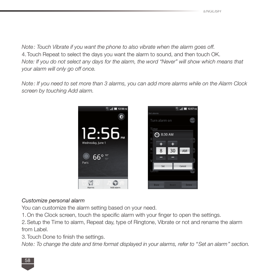 TAG Heuer LINK User Manual | Page 58 / 114