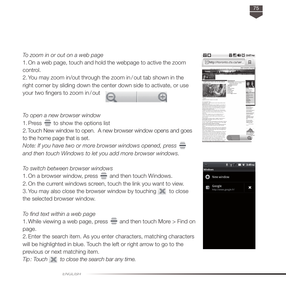 TAG Heuer LINK User Manual | Page 75 / 114