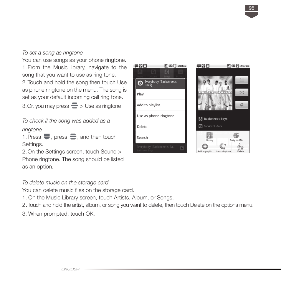 TAG Heuer LINK User Manual | Page 95 / 114