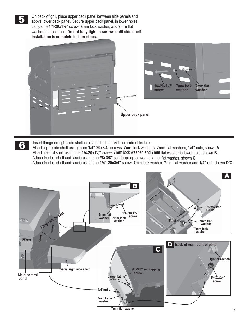 Char-Broil 463270911 User Manual | Page 15 / 28