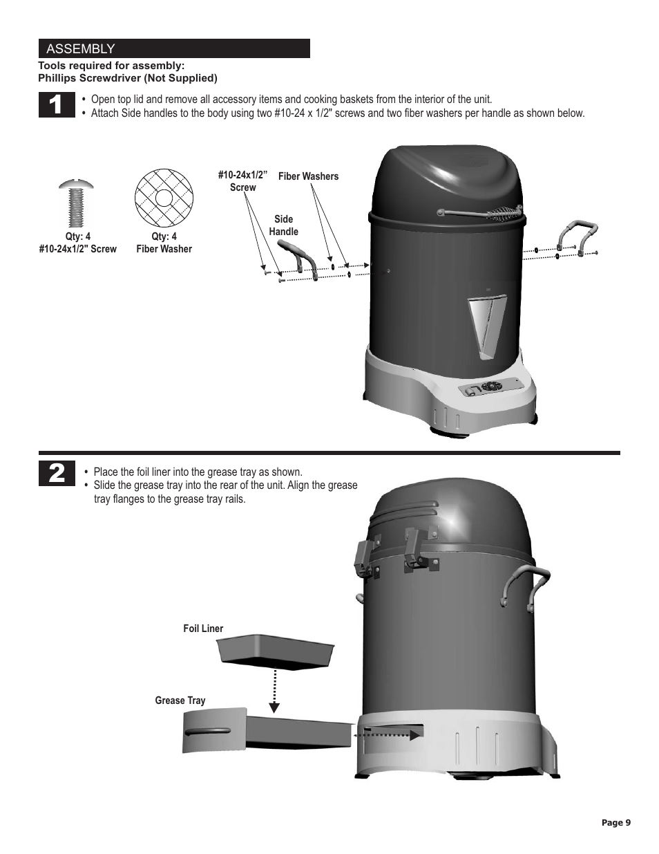 Char-Broil TRU 11101625-A1 User Manual | Page 9 / 16
