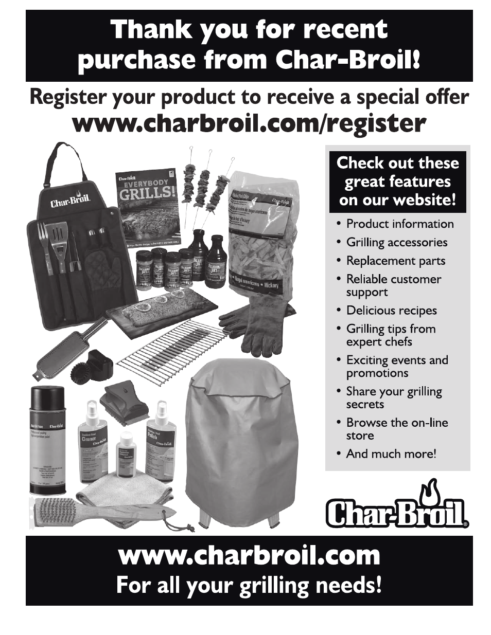 Char-Broil MULTI PURPOSE COOKER 11101706 User Manual | Page 20 / 20