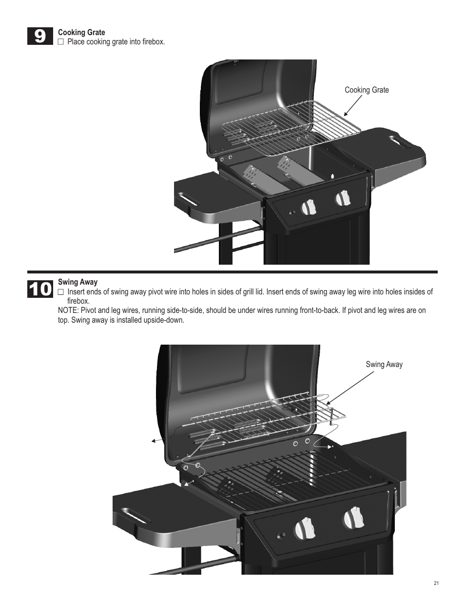 Char-Broil 463621611 User Manual | Page 21 / 28