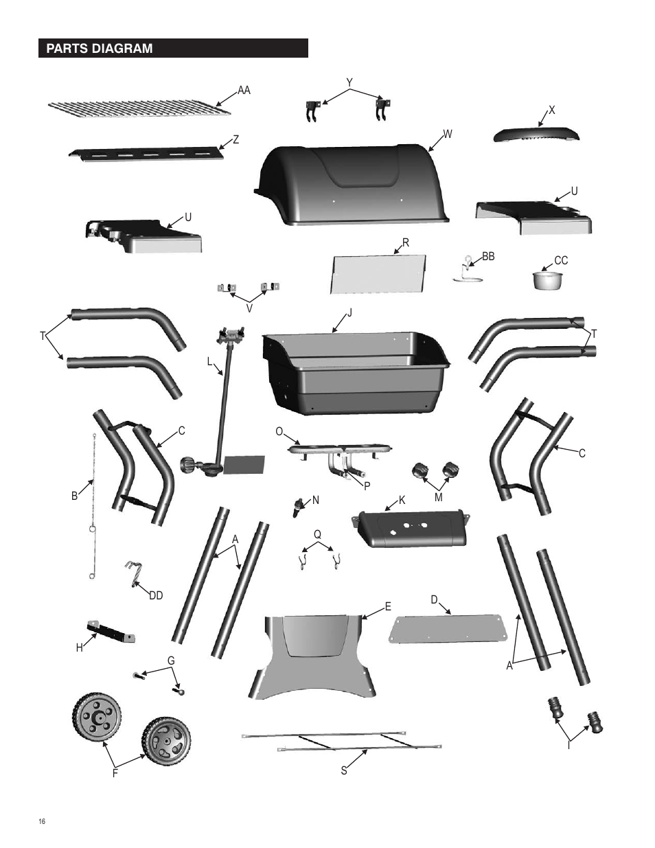 Char-Broil 415.161209 User Manual | Page 16 / 28
