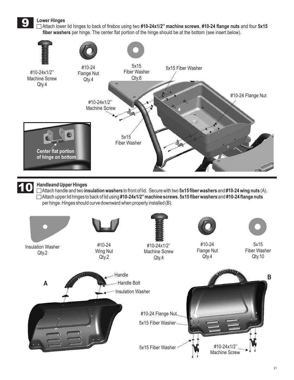 Char-Broil 415.161209 User Manual | Page 21 / 28