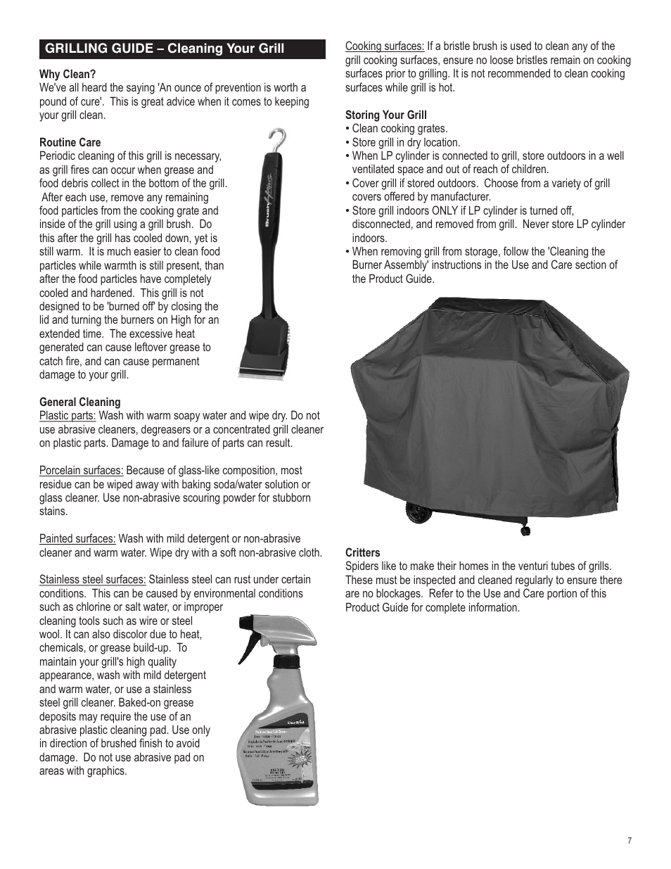 Char-Broil 415.161209 User Manual | Page 7 / 28