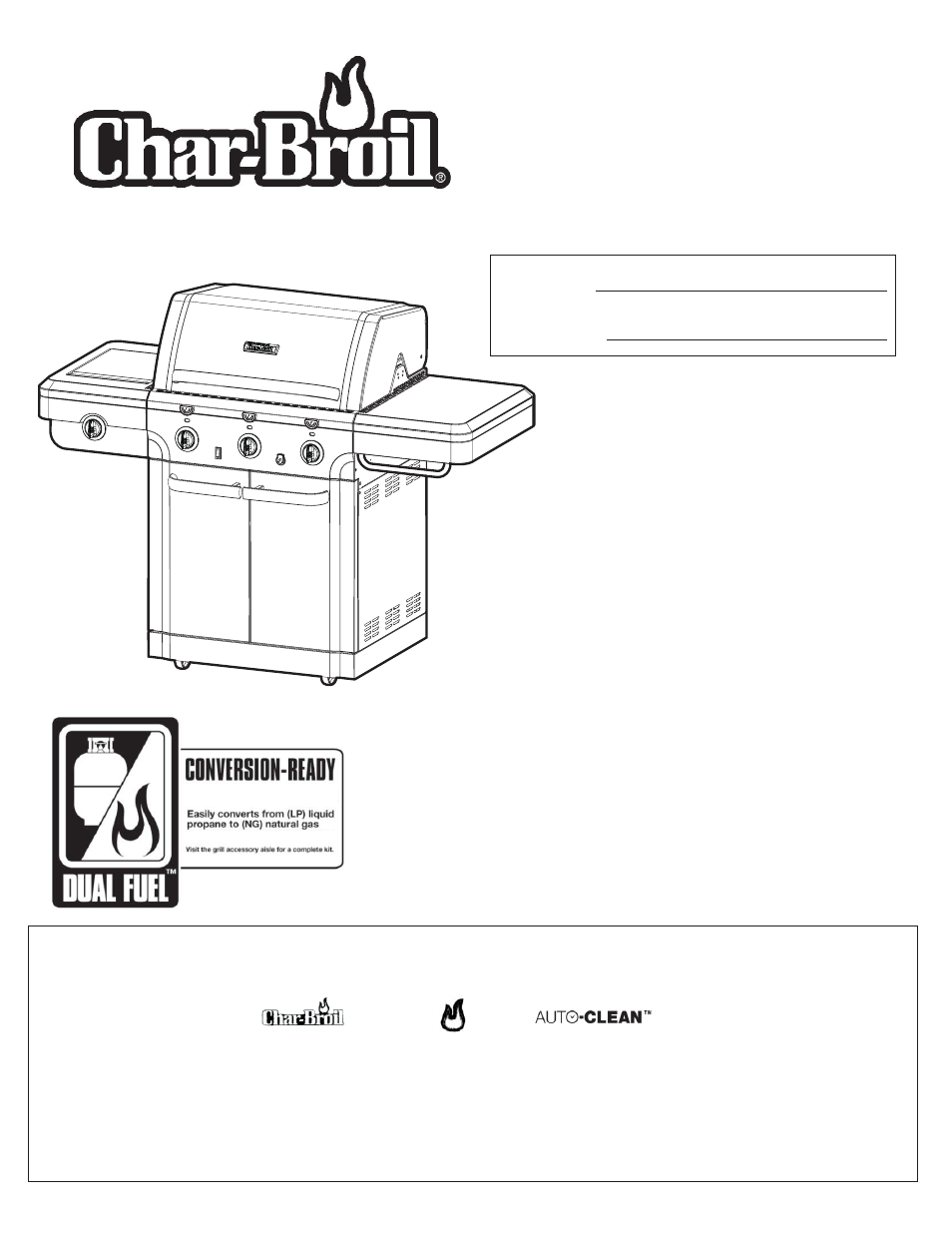 Char-Broil 463222209 User Manual | 36 pages