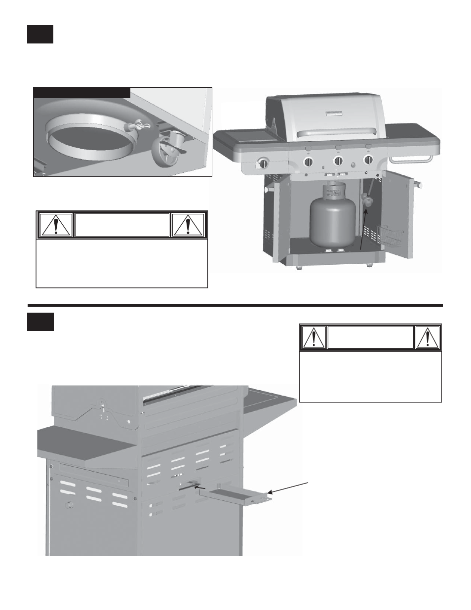 Caution | Char-Broil 463222209 User Manual | Page 28 / 36