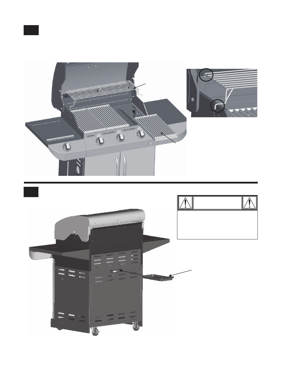 Caution | Char-Broil 463247412 User Manual | Page 21 / 28