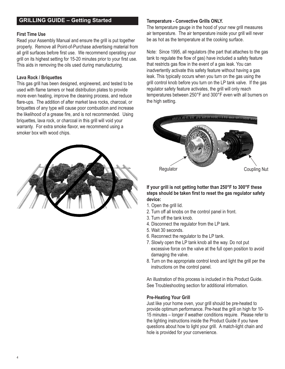 Char-Broil 463742112 User Manual | Page 4 / 28