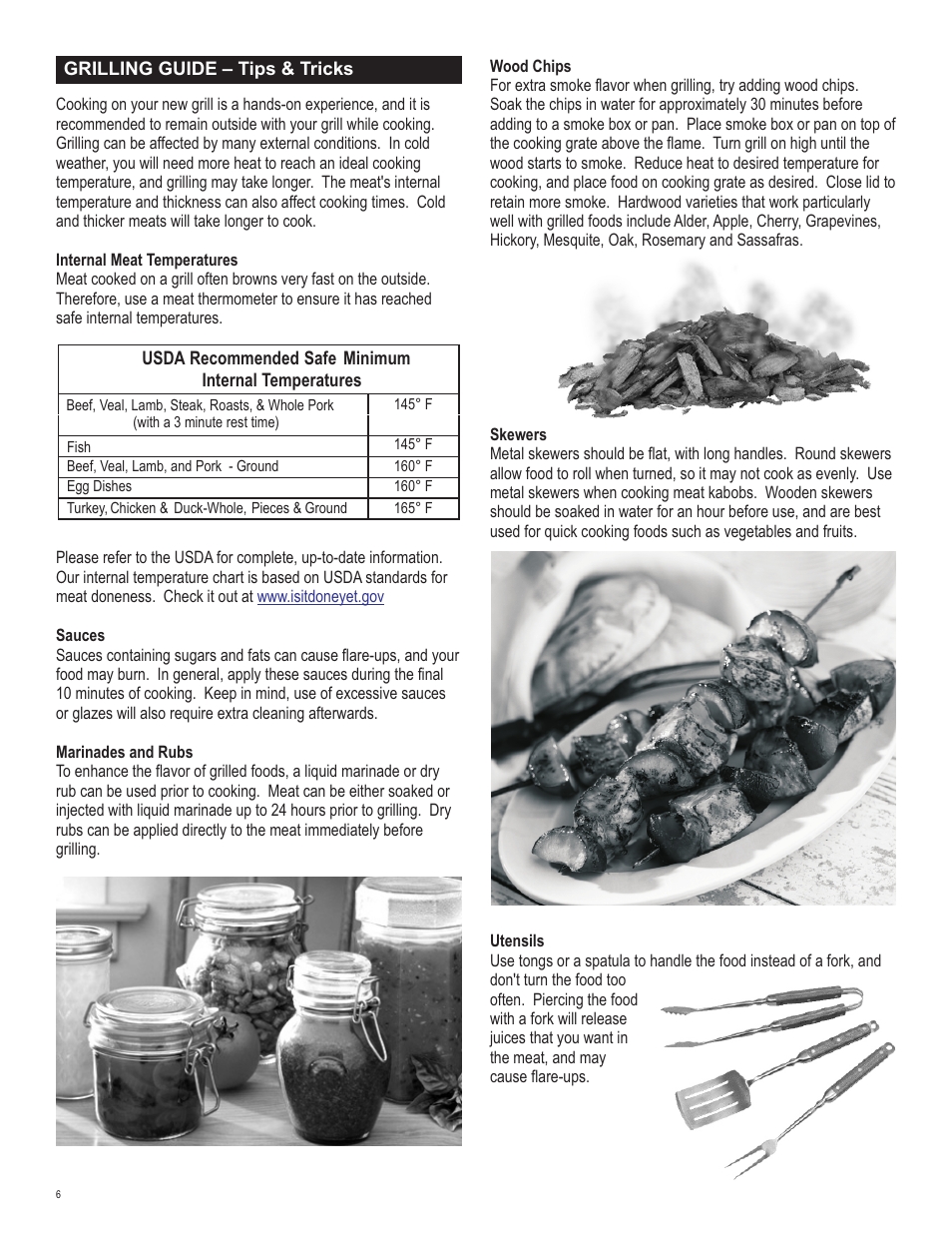 Char-Broil 463742112 User Manual | Page 6 / 28