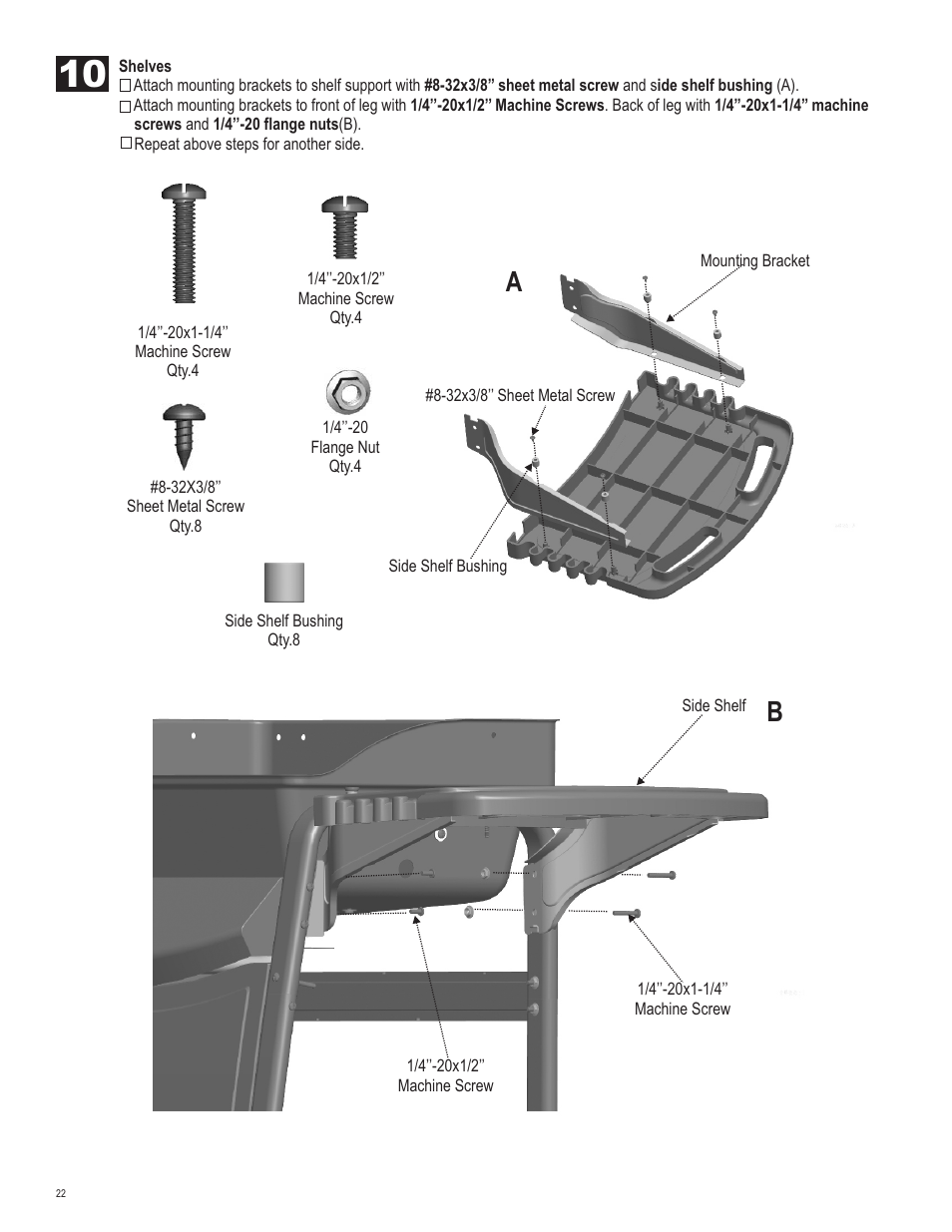 Char-Broil 463620412 User Manual | Page 22 / 32