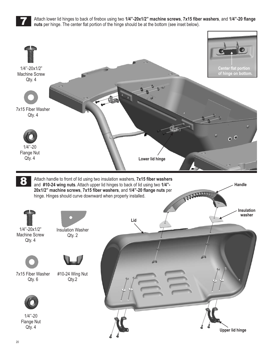 Char-Broil QUICKSET 463666510 User Manual | Page 20 / 28