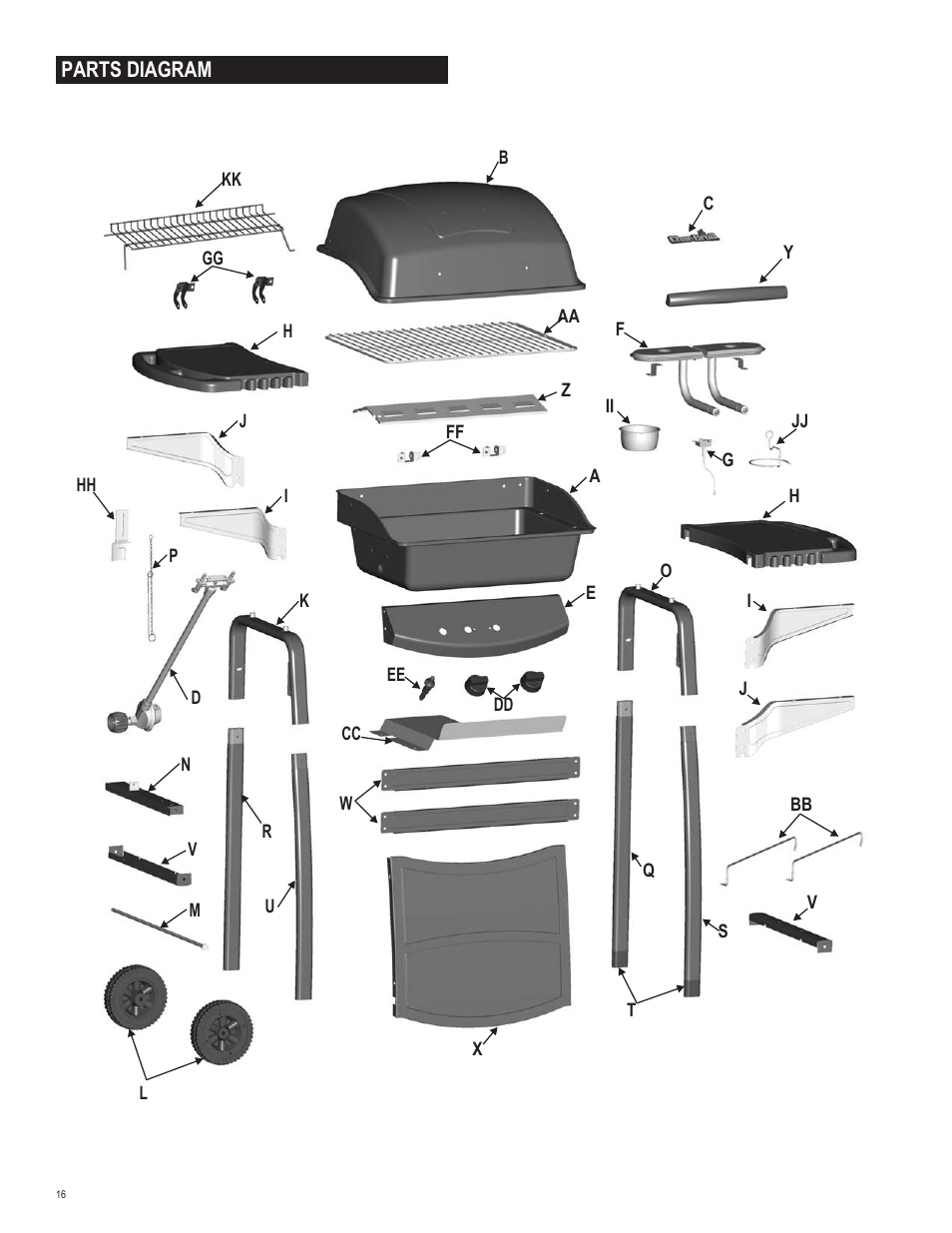 Char-Broil 463620809 User Manual | Page 16 / 32