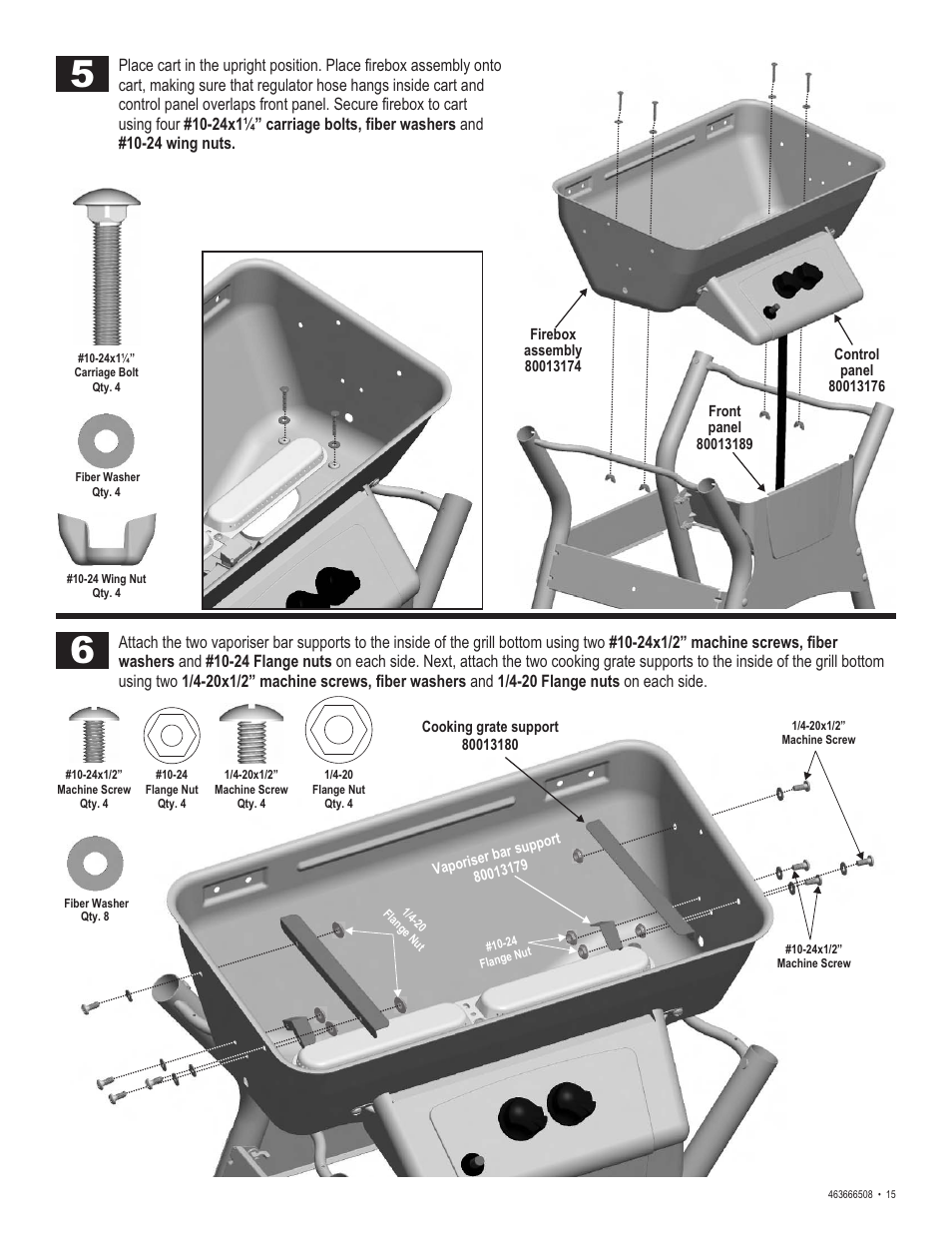 Char-Broil Charbroil QUickset 463666508 User Manual | Page 15 / 28