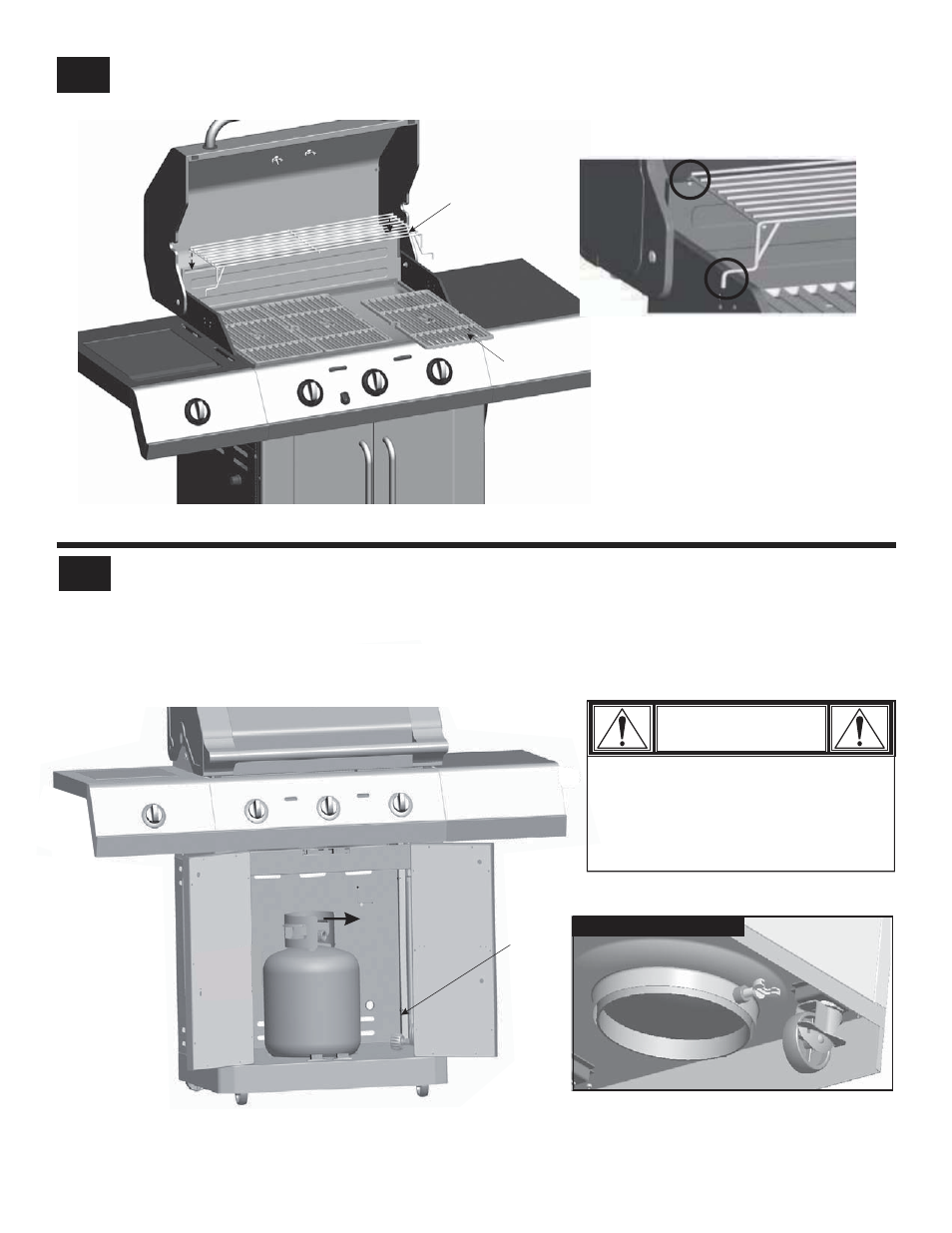 Caution | Char-Broil TRUINFRARED 463250512 User Manual | Page 22 / 36