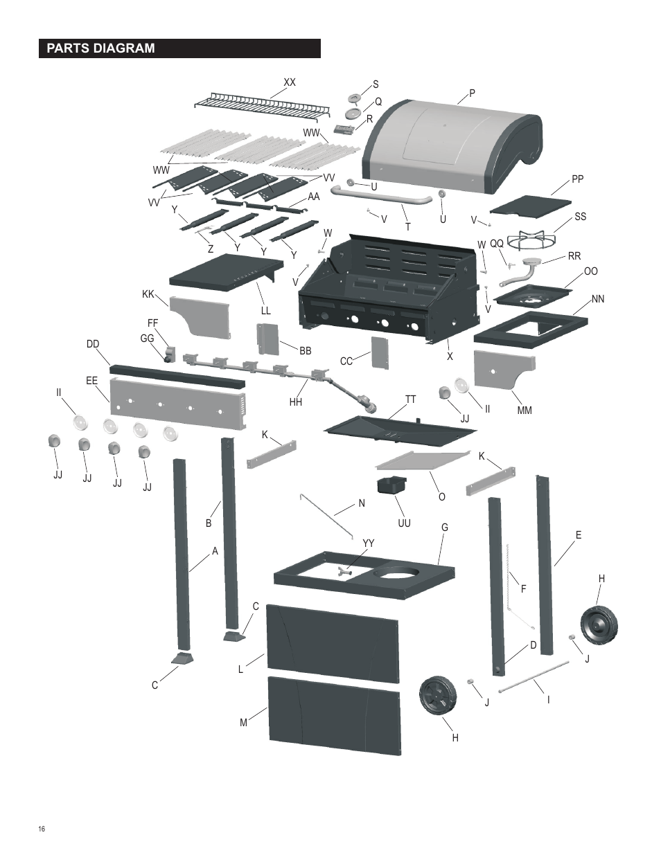 Char-Broil 463411512 User Manual | Page 16 / 32