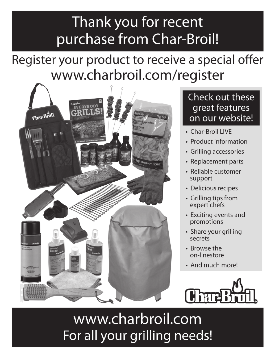 Char-Broil 463411512 User Manual | Page 32 / 32