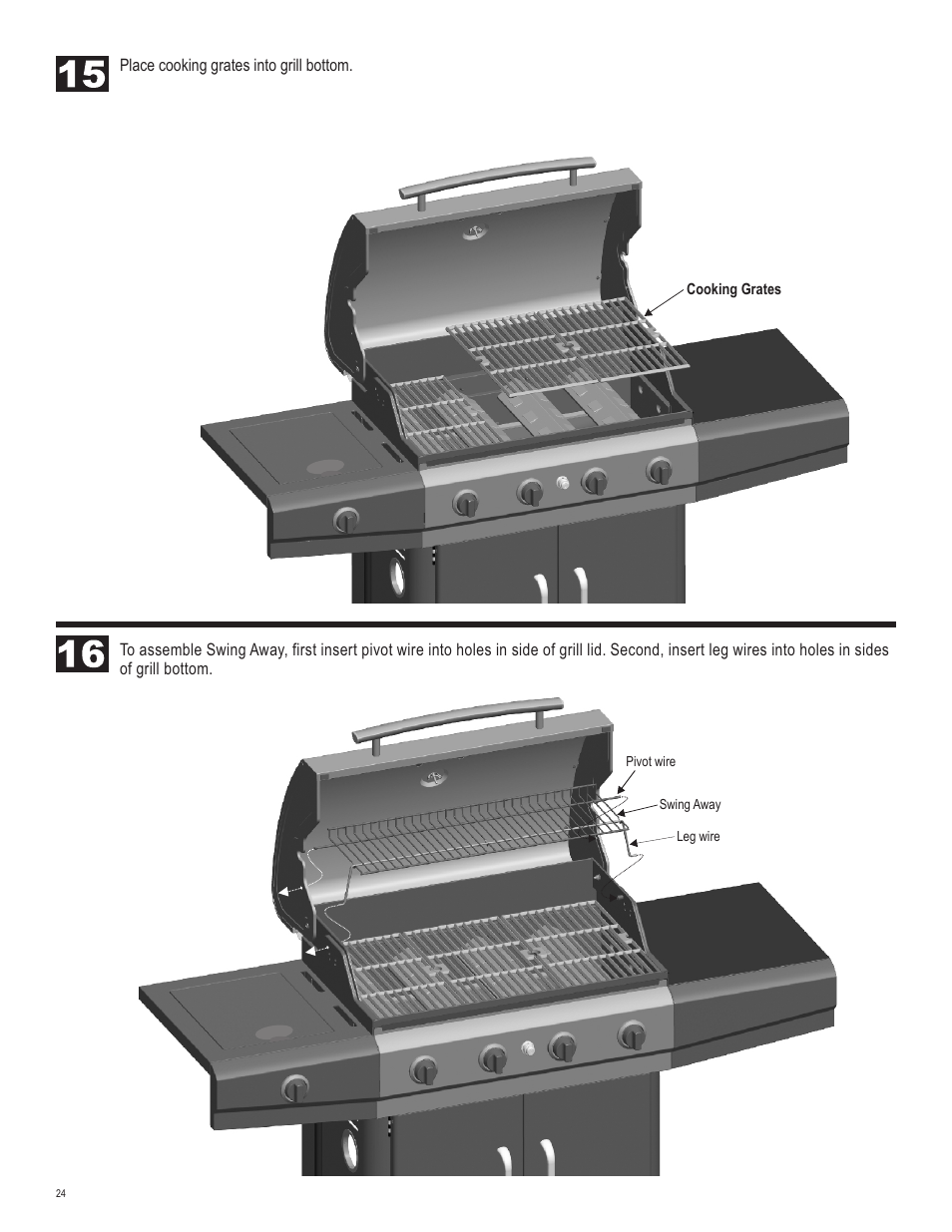 Char-Broil 463460712 User Manual | Page 24 / 32