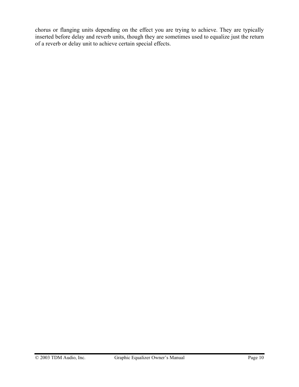 TDM Audio 30GE-1 User Manual | Page 10 / 17