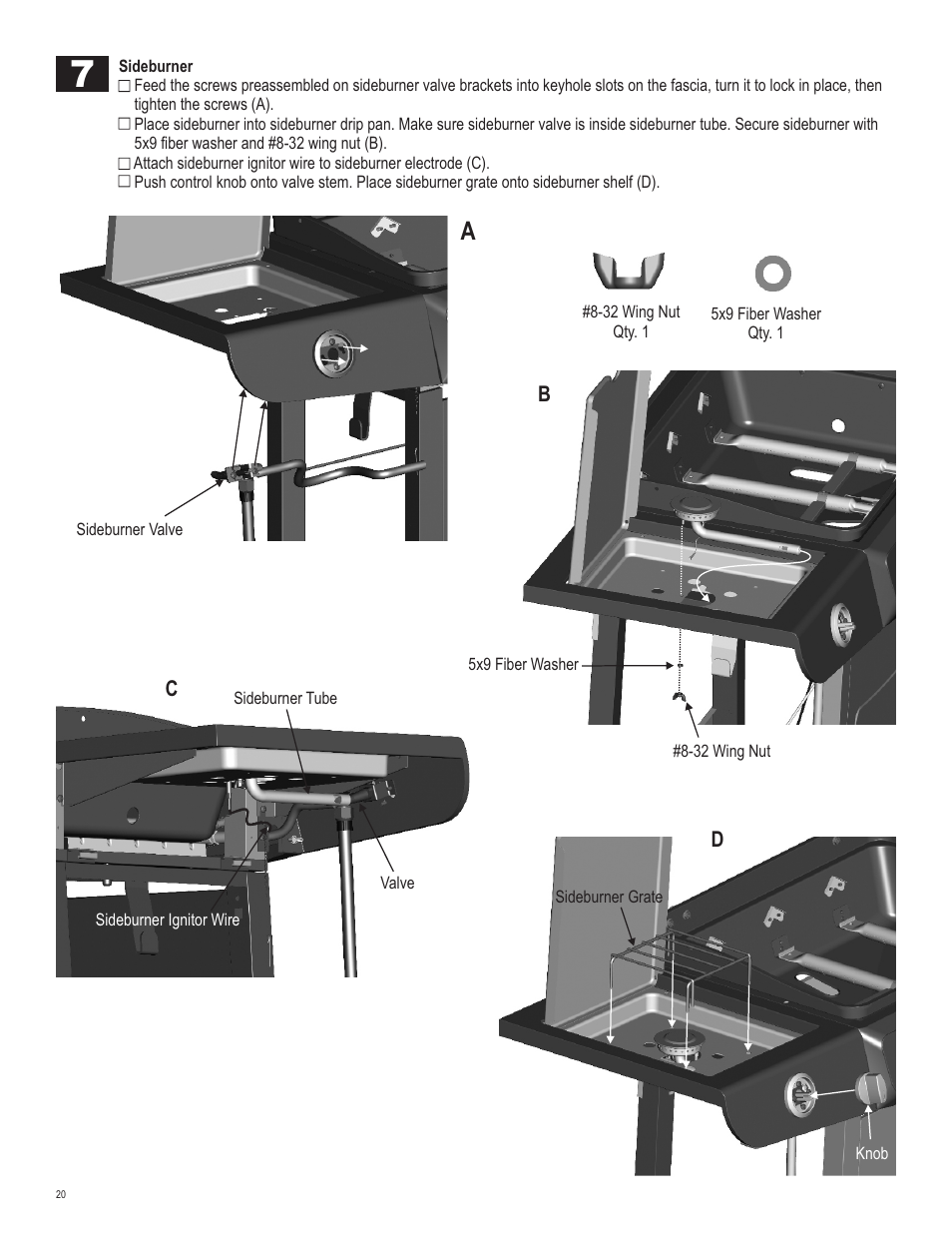 Char-Broil 463722312 User Manual | Page 20 / 28